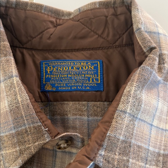 Pendleton short sleeve board shirt wool button down L 🐈‍⬛ - Picture 4 of 7